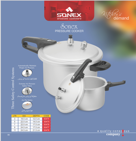 Sonex Pressure Cooker